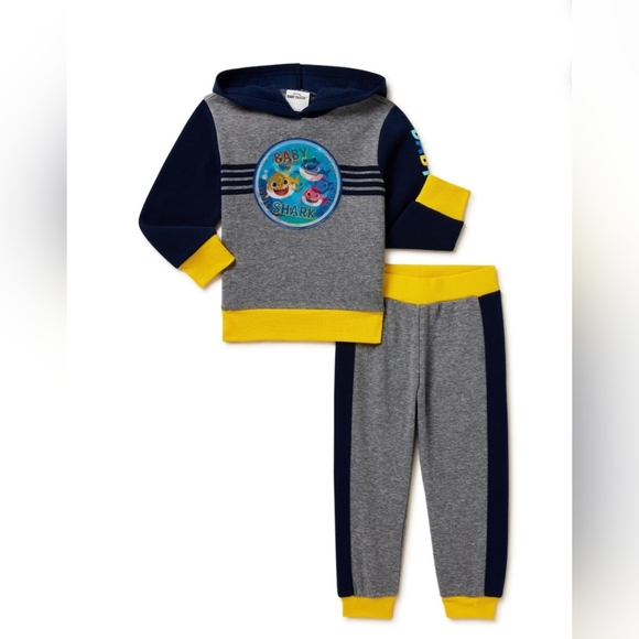 Baby Shark Toddler Boys 2-Piece Lenticular Jogger Set - Picture 1 of 11